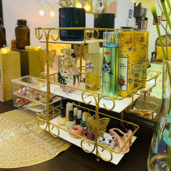 3-Tier Square Shaped Organizer for cosmetic, kitchen and bathroom