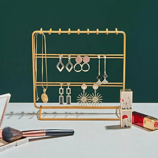 Hamna Metal Earrings Organizers Stand