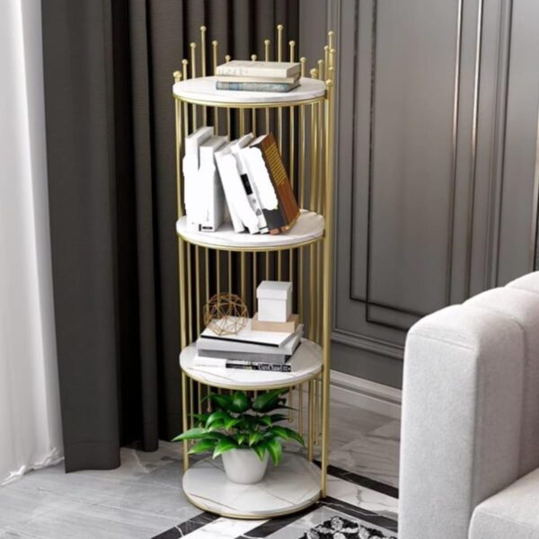 4 Layers Hamna Cage Shape Corner Rack.